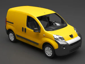 post car 3D Model