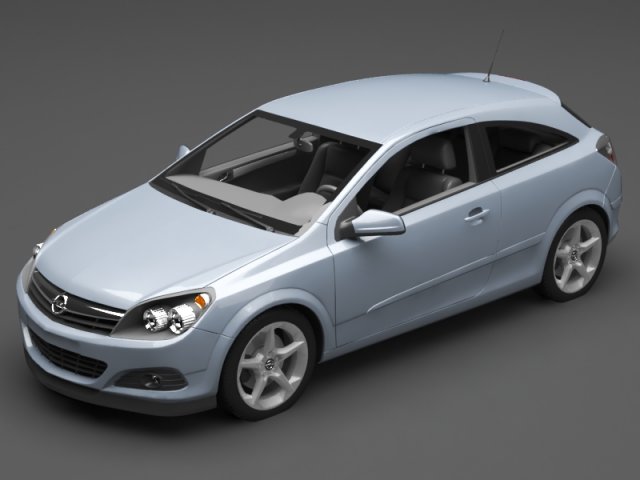 opel 3D Model .c4d .max .obj .3ds .fbx .stl .blend 
