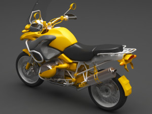 motorcycle Model 3D
