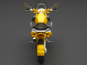 motorcycle Model 3D