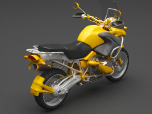 motorcycle Model 3D