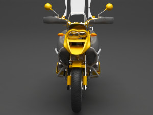 motorcycle Model 3D