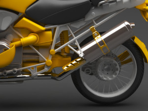 motorcycle Model 3D