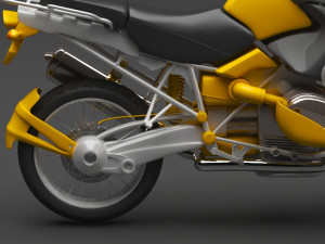 motorcycle Model 3D
