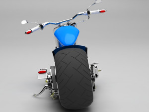 motorcycle Model 3D