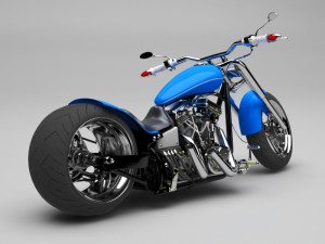 motorcycle Model 3D