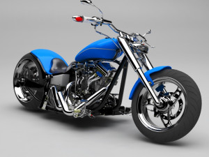motorcycle Model 3D