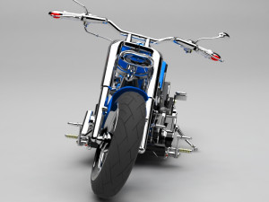motorcycle Model 3D