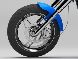 motorcycle Model 3D
