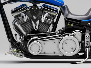 motorcycle Model 3D