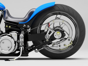 motorcycle Model 3D