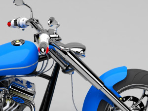 motorcycle Model 3D