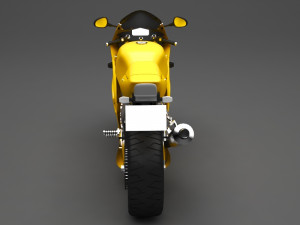 motorcycle Model 3D