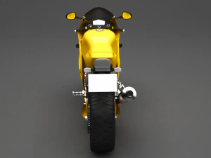 motorcycle 3D Model