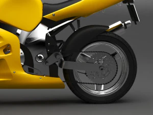 motorcycle 3D Model