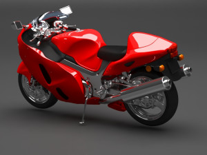 motorcycle Modelo 3D
