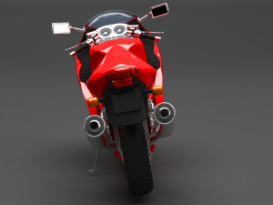 motorcycle Modelo 3D