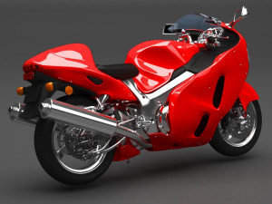 motorcycle Modelo 3D