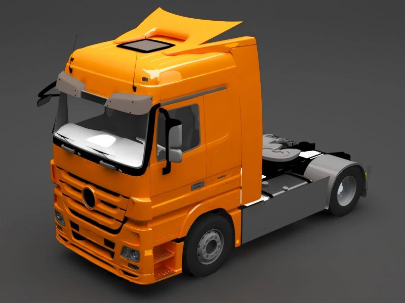 truck 3D Model .c4d .max .obj .3ds .fbx .stl .blend 