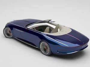 mercedes maybach 3D Model