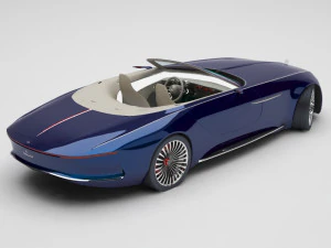 mercedes maybach 3D Model