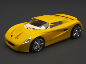 lotus car 3D 模型
