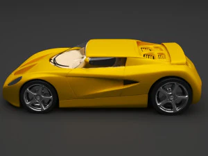 macchina di loto Modello 3D