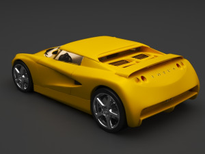 lotus car Modelo 3D