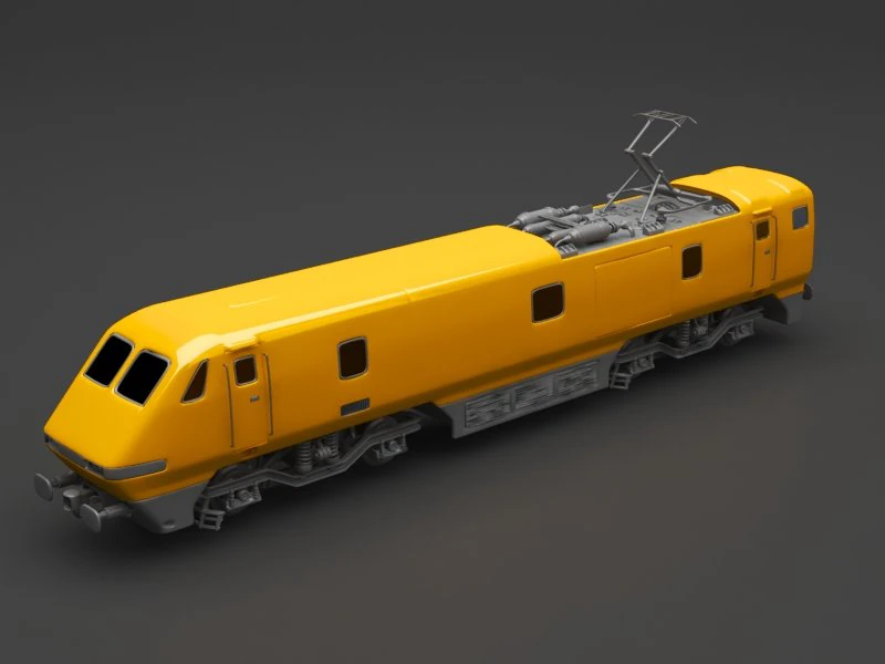 locomotive 3D Model .c4d .max .obj .3ds .fbx .stl .blend 
