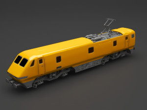locomotive 3D Model