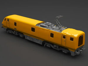 locomotive 3D Model
