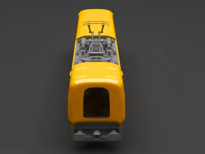 locomotive 3D Model