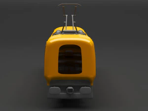 locomotive 3D Model