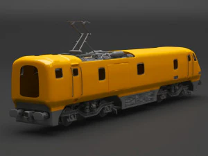 locomotive 3D Model