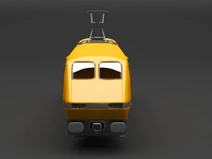 locomotive 3D Model
