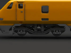 locomotive 3D Model