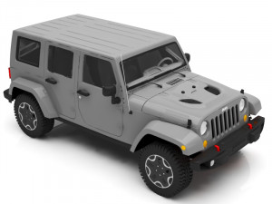 jeep 3D-Modell
