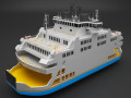 Ferry 3D-Modell