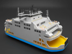 ferry 3D Model