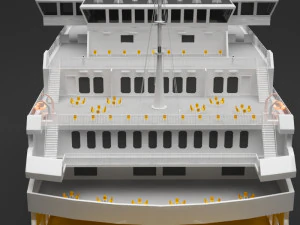 ferry 3D Model