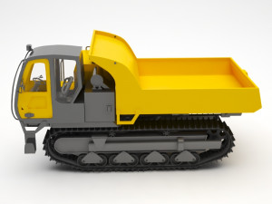 dump truck 3Dモデル