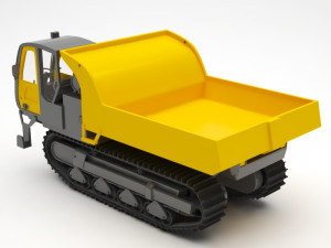 dump truck 3Dモデル