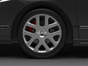 citroen Model 3D