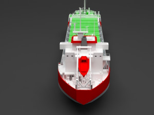 cargo ship Model 3D