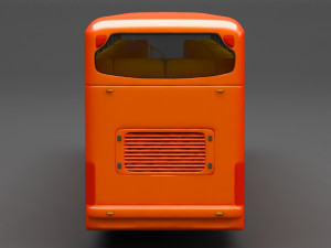 bus 3Dモデル