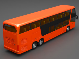 bus 3Dモデル