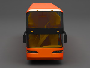 bus 3Dモデル