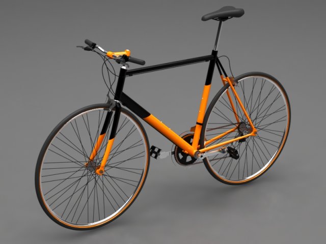 bicycle 3D 모델 .c4d .max .obj .3ds .fbx .stl .blend 