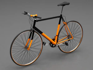 bicicletta Modello 3D
