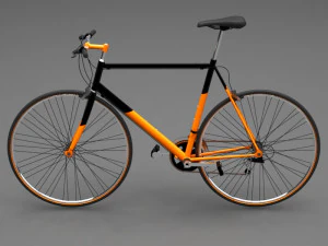 bicicletta Modello 3D